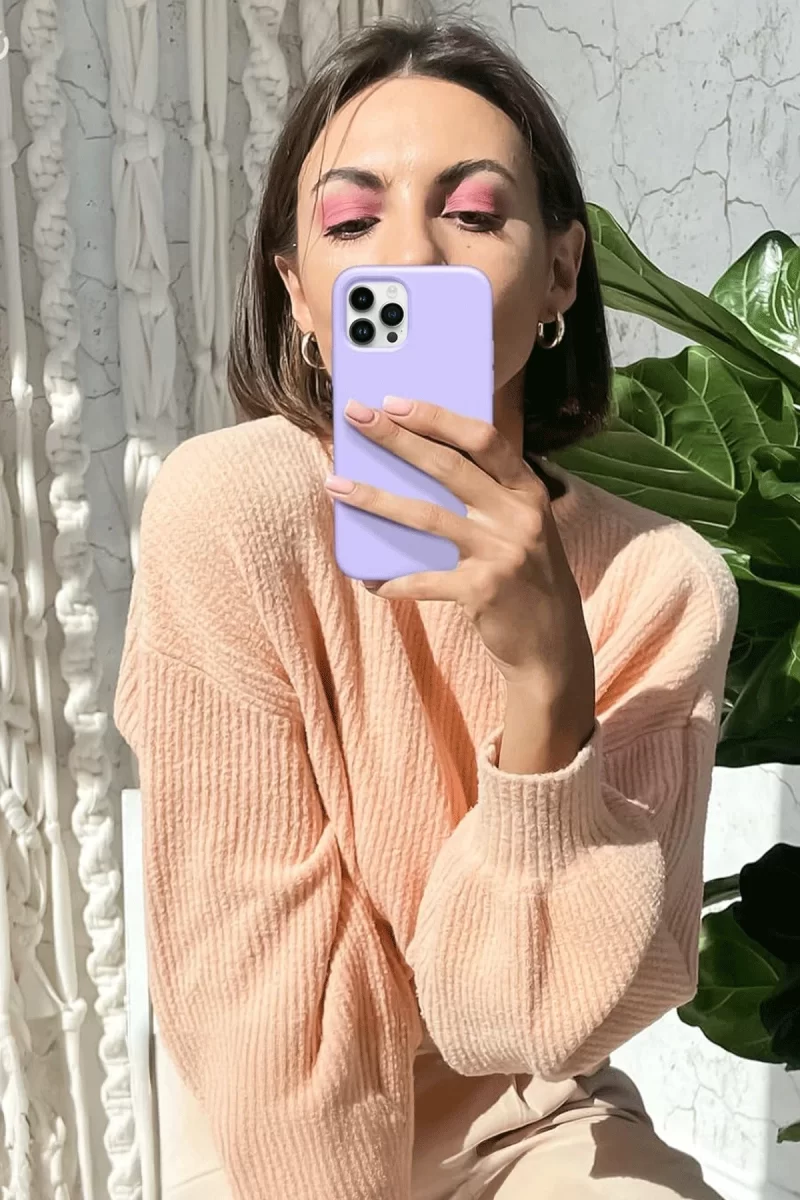 Newface Apple iPhone 12 Pro Max Kılıf First Silikon - Siyah