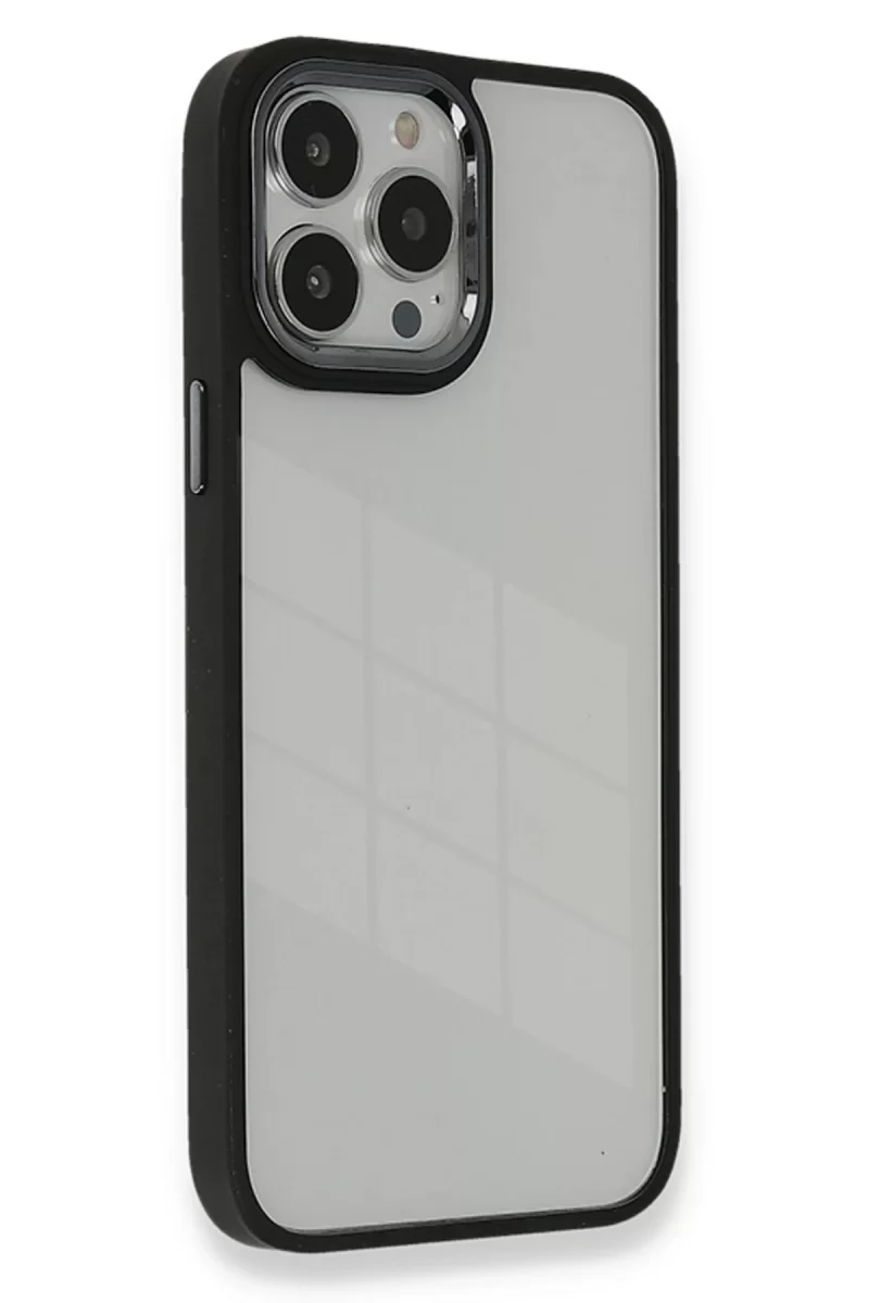 Newface Apple iPhone 13 Pro Kılıf Dora Kapak - Siyah