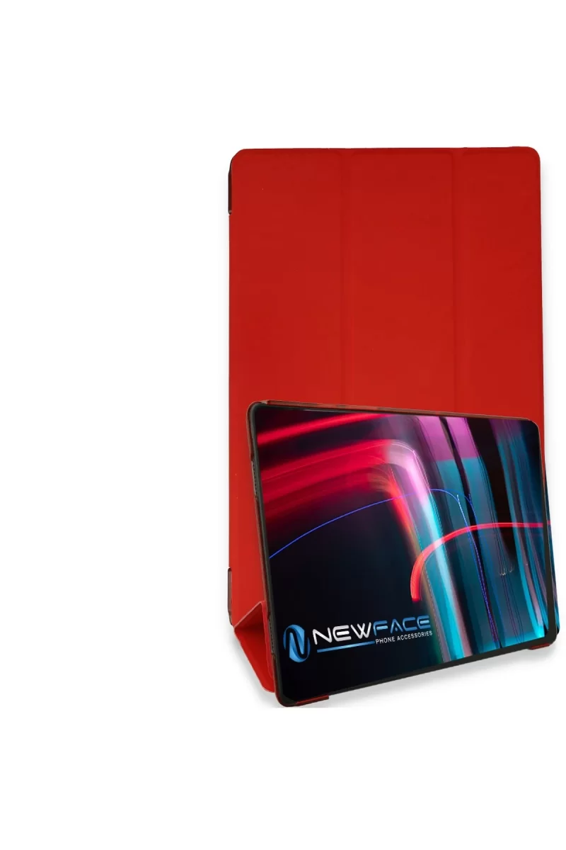 Newface Apple iPad Pro 11 (2021) Kılıf Tablet Smart Kılıf - Kırmızı