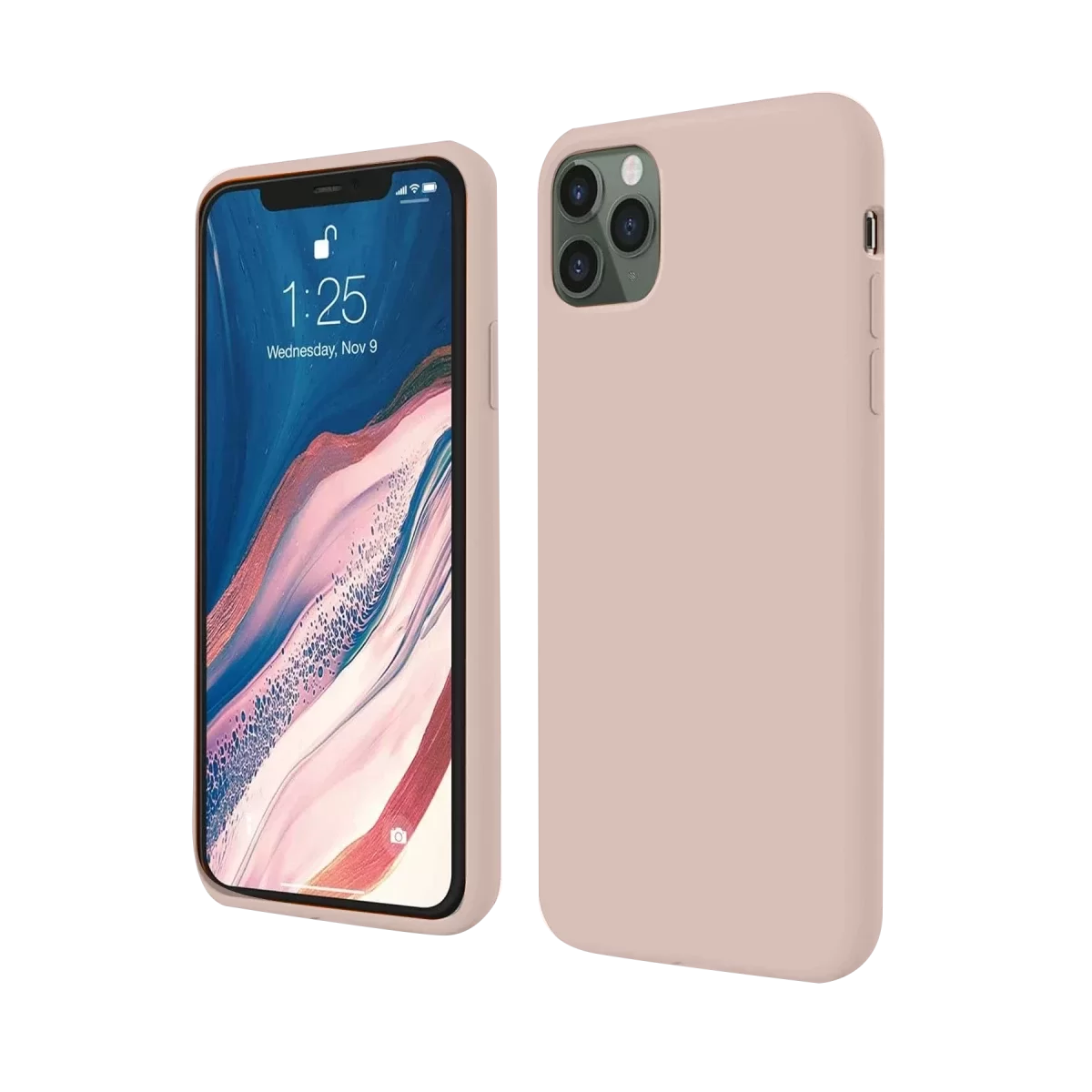Newface Apple iPhone 11 Pro Kılıf First Silikon - Rose Gold