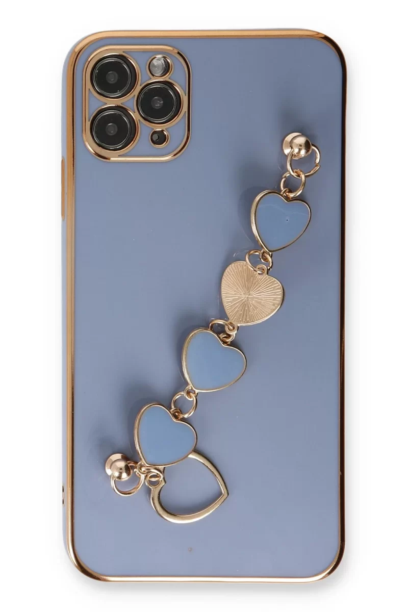Newface Apple iPhone 11 Pro Kılıf Esila Silikon - Gri