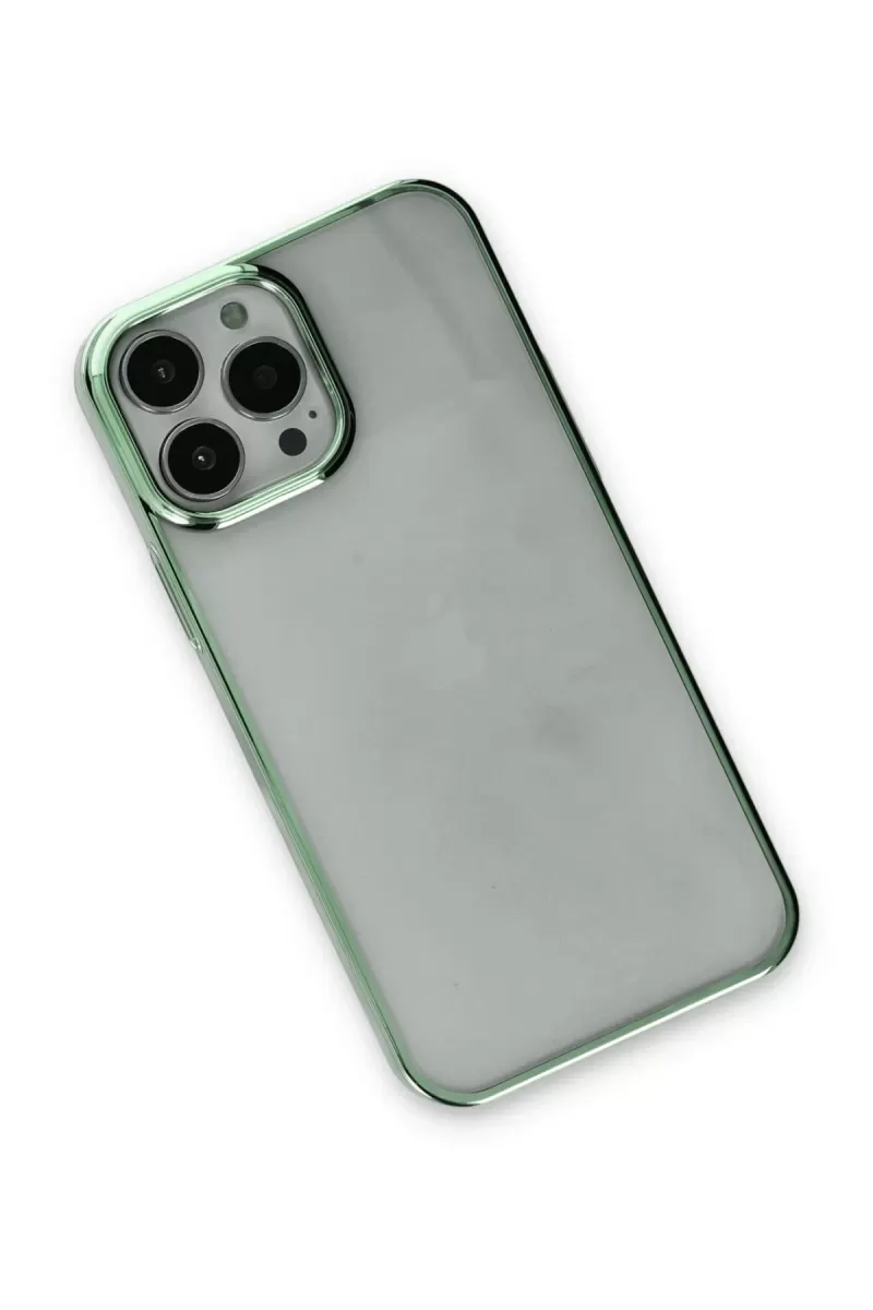 Newface Apple iPhone 14 Pro Kılıf Element Silikon - Yeşil