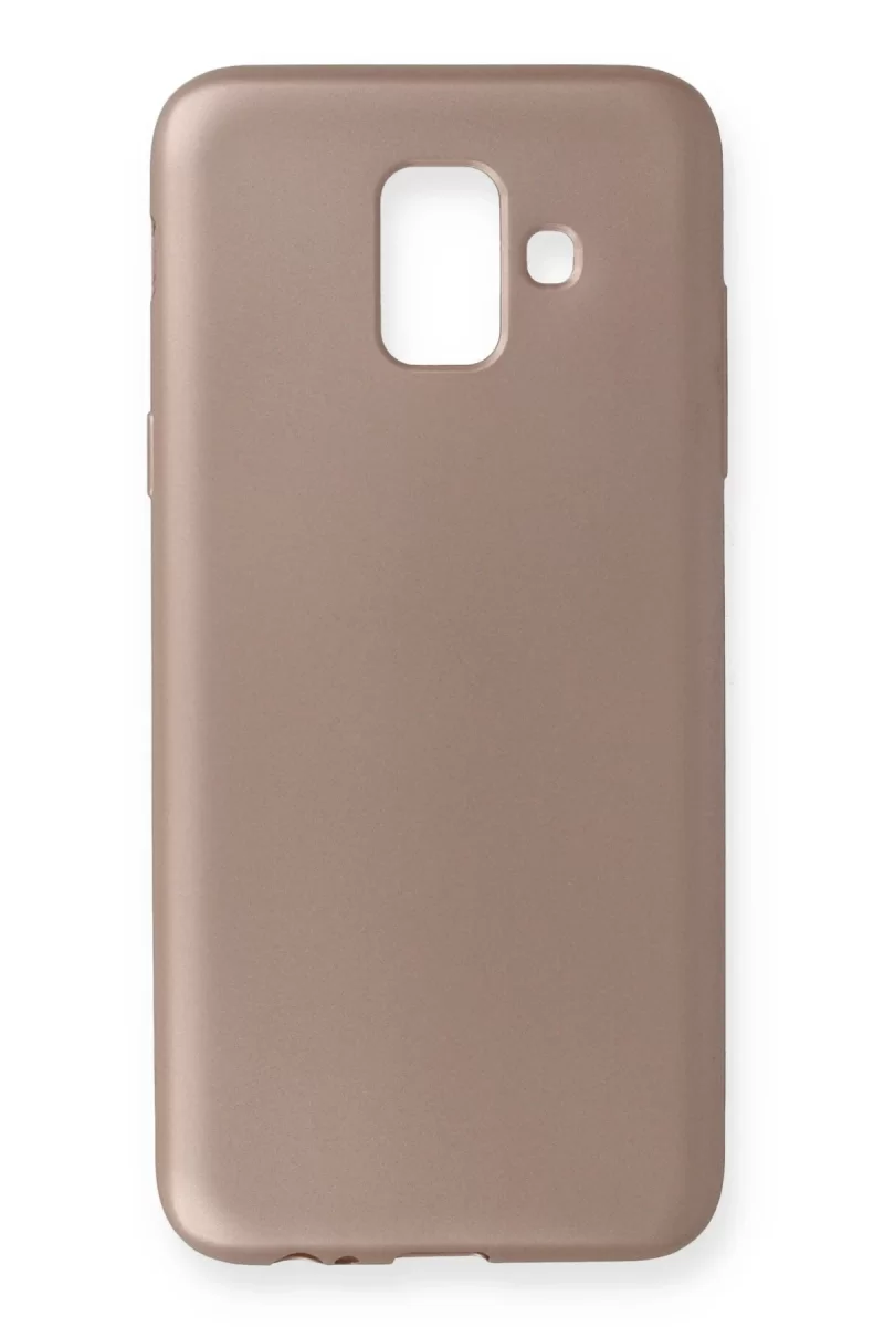Newface Samsung Galaxy A6 2018 Kılıf First Silikon - Rose Gold