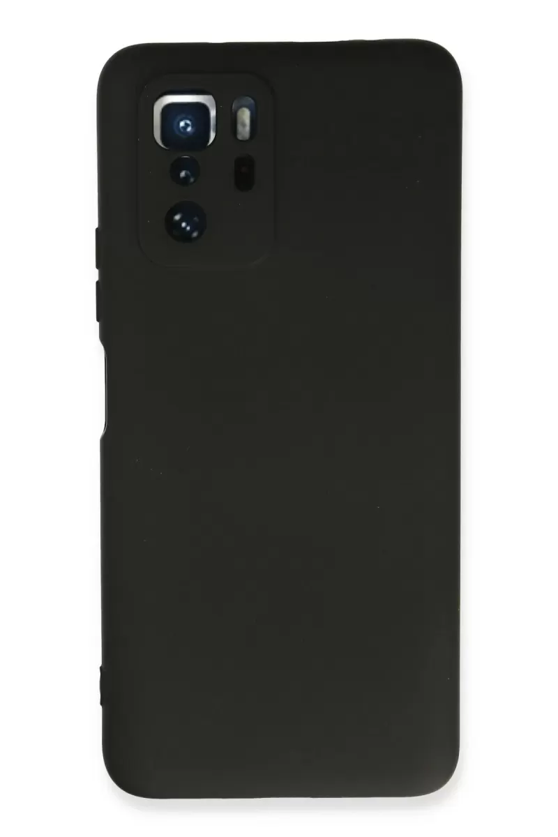 Newface Xiaomi Poco X3 GT Kılıf Nano içi Kadife Silikon - Siyah