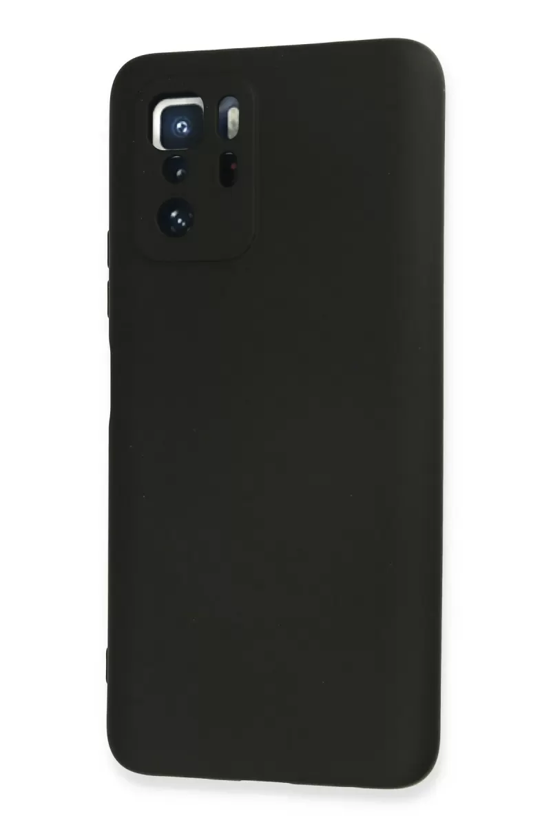 Newface Xiaomi Poco X3 GT Kılıf Nano içi Kadife Silikon - Siyah