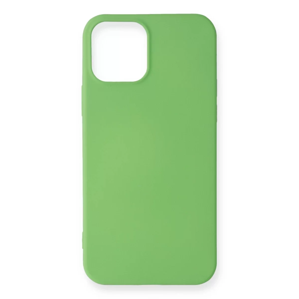 Newface Apple iPhone 12 Mini Kılıf First Silikon - Yeşil