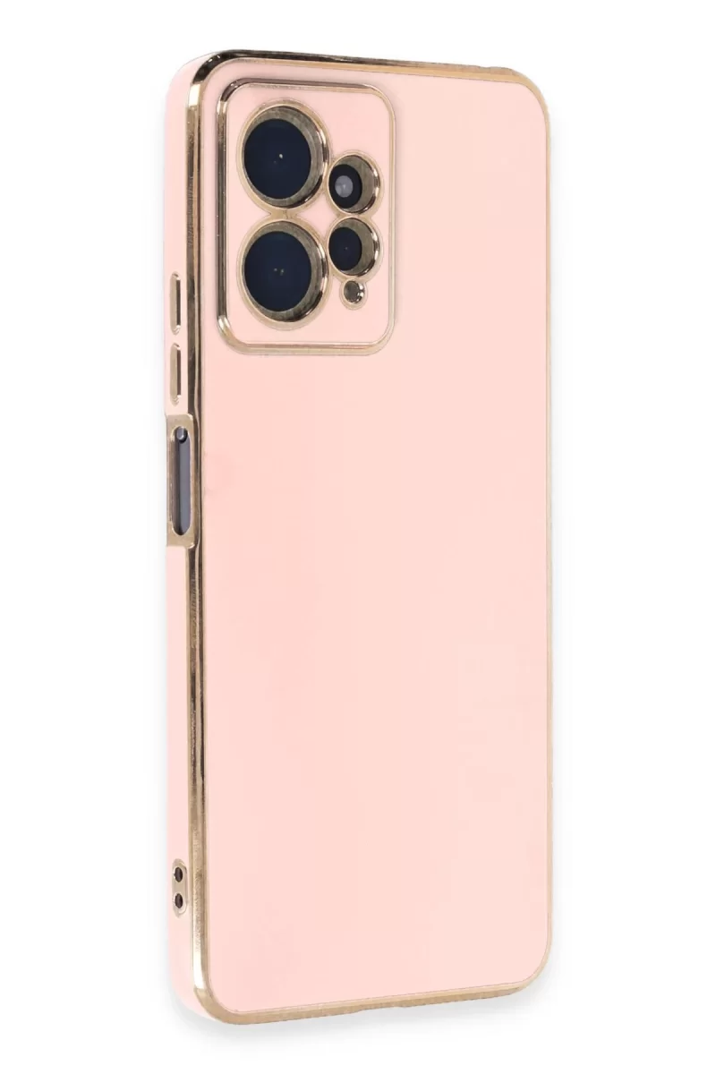 Newface Xiaomi Redmi Note 12 4G Kılıf Volet Silikon - Pembe