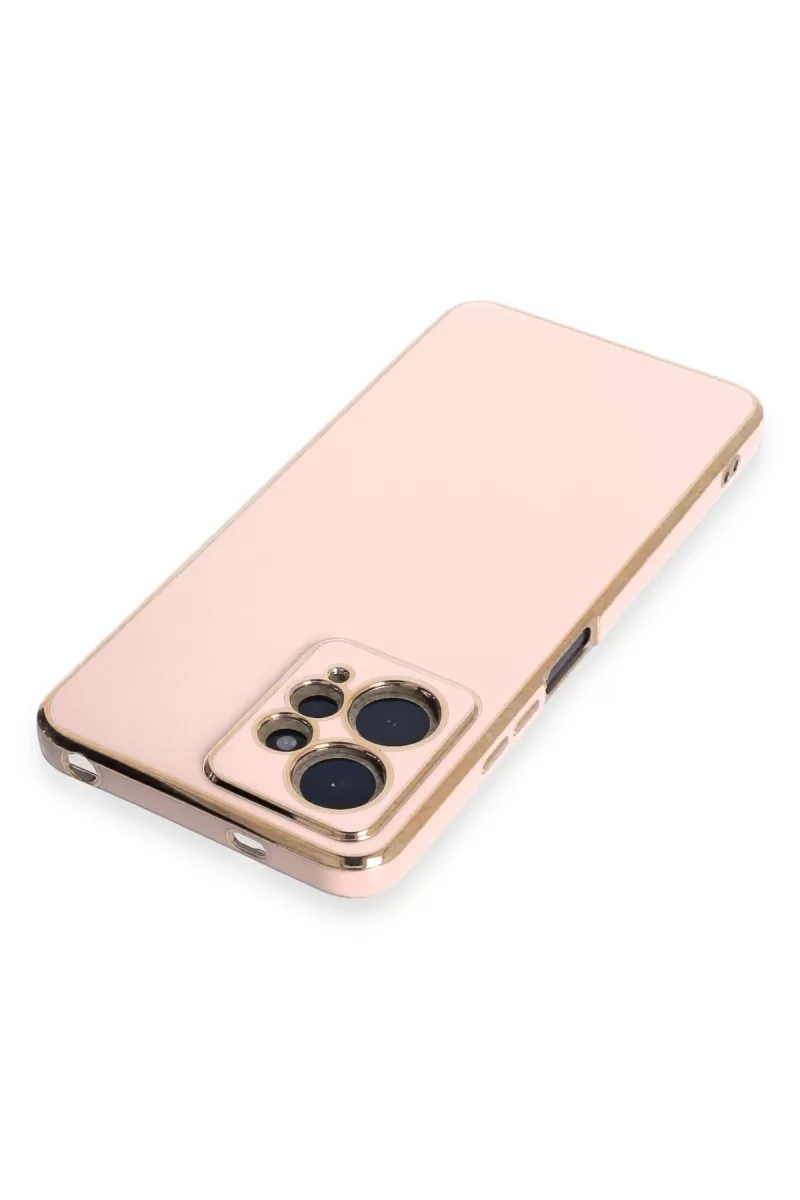 Newface Xiaomi Redmi Note 12 4G Kılıf Volet Silikon - Pembe