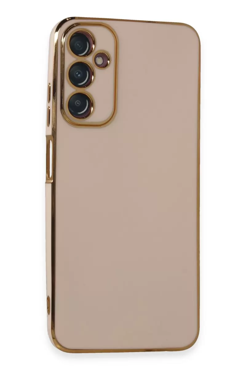 Newface Samsung Galaxy A05S Kılıf Volet Silikon - Pembe