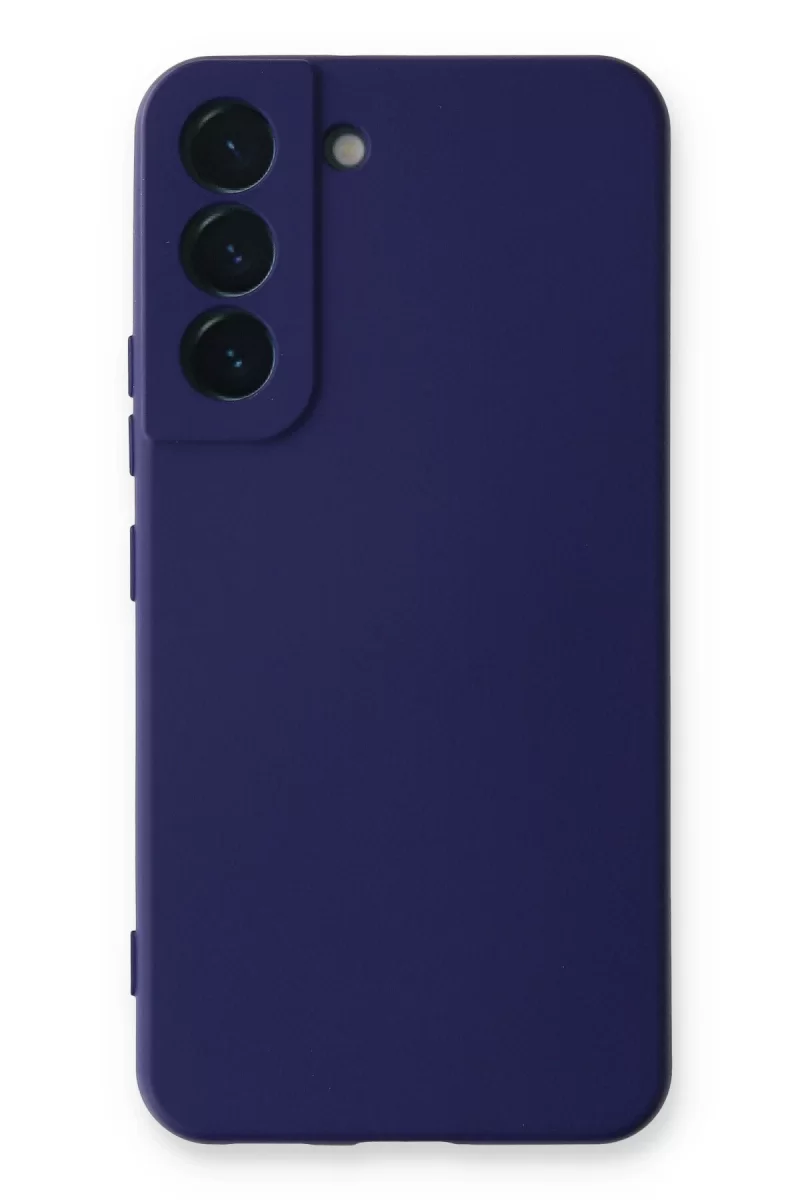 Newface Samsung Galaxy S22 Plus Kılıf Nano içi Kadife Silikon - Mor