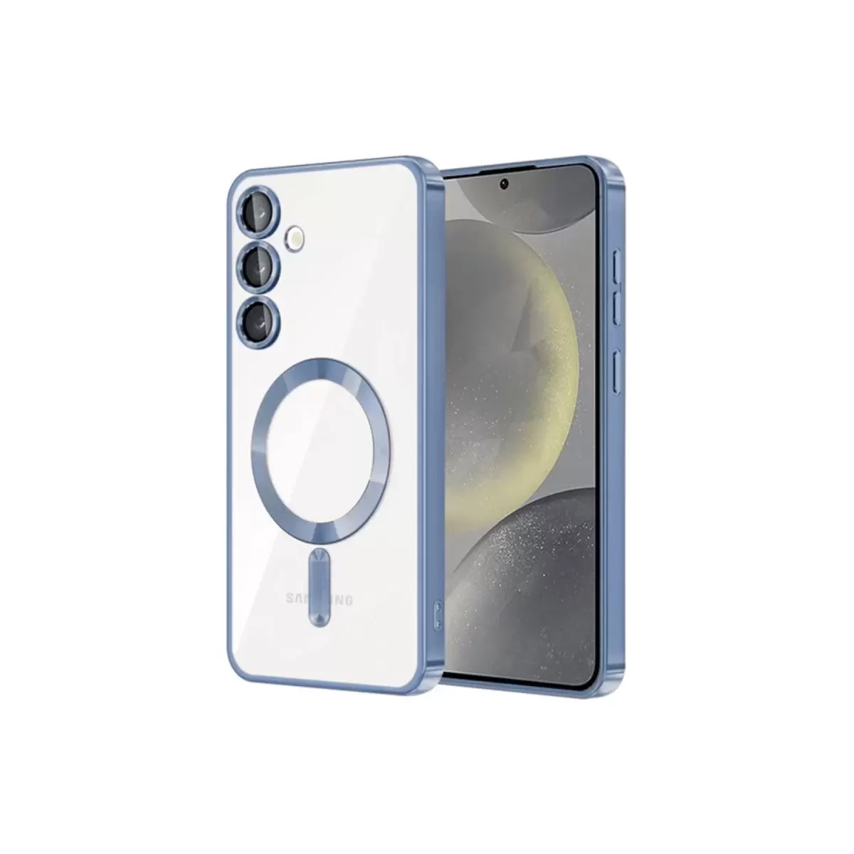 Newface Samsung Galaxy S23 Plus Kılıf Kross Magneticsafe Kapak - Sierra Blue