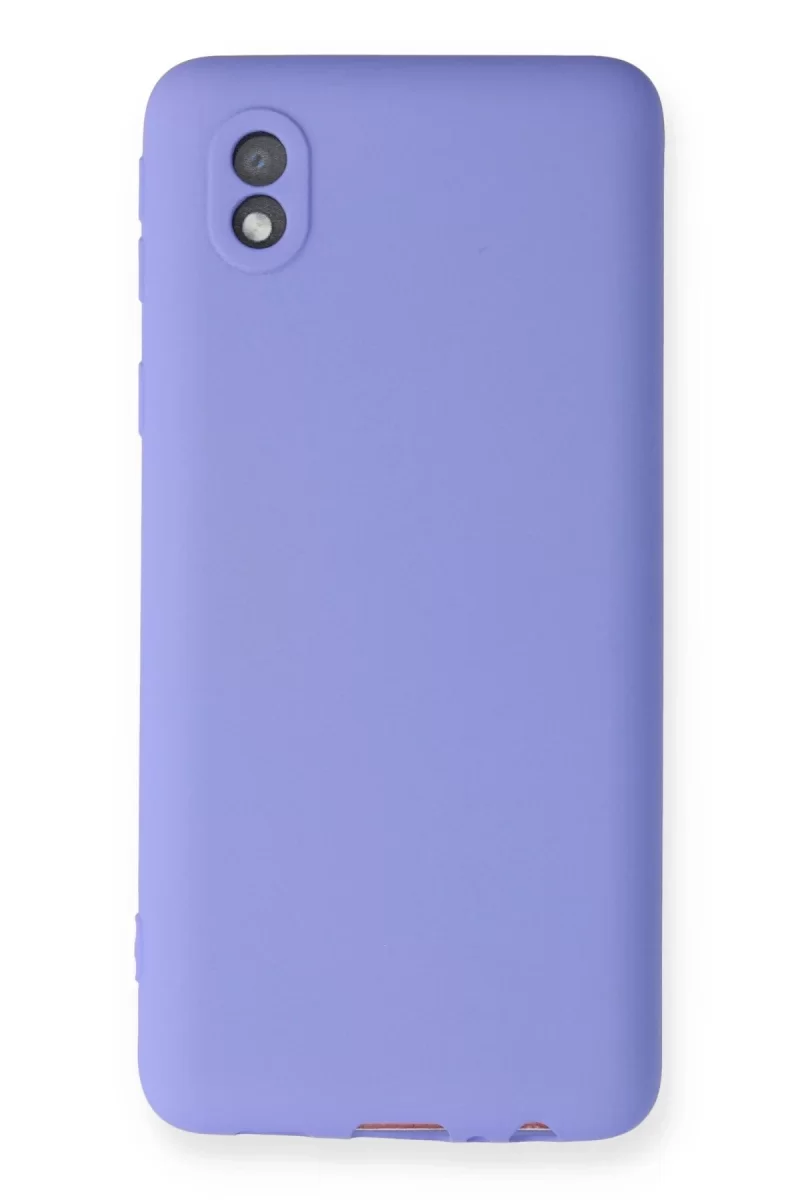 Newface Samsung Galaxy A01 Core Kılıf First Silikon - Lila