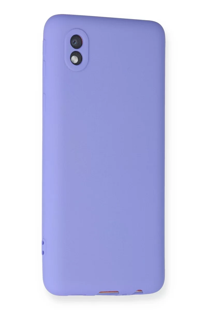 Newface Samsung Galaxy A01 Core Kılıf First Silikon - Lila