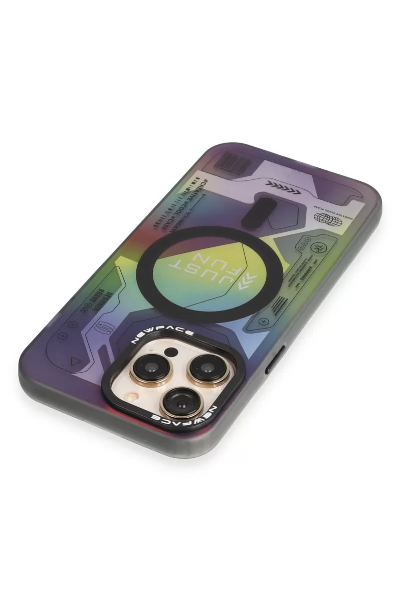 Newface Apple iPhone 13 Pro Max Kılıf Venüs Magneticsafe Desenli Kapak - Venüs - 2