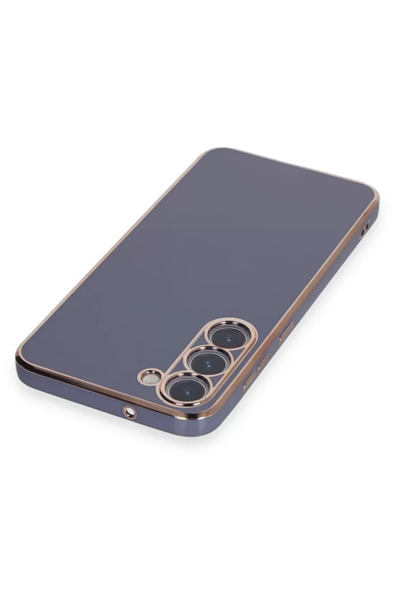 Newface Samsung Galaxy S23 Plus Kılıf Volet Silikon - Mavi