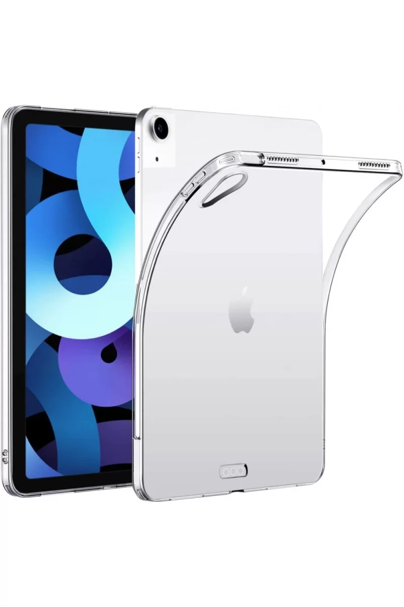 Newface Apple iPad Air 5 (2022) Kılıf Tablet Şeffaf Silikon