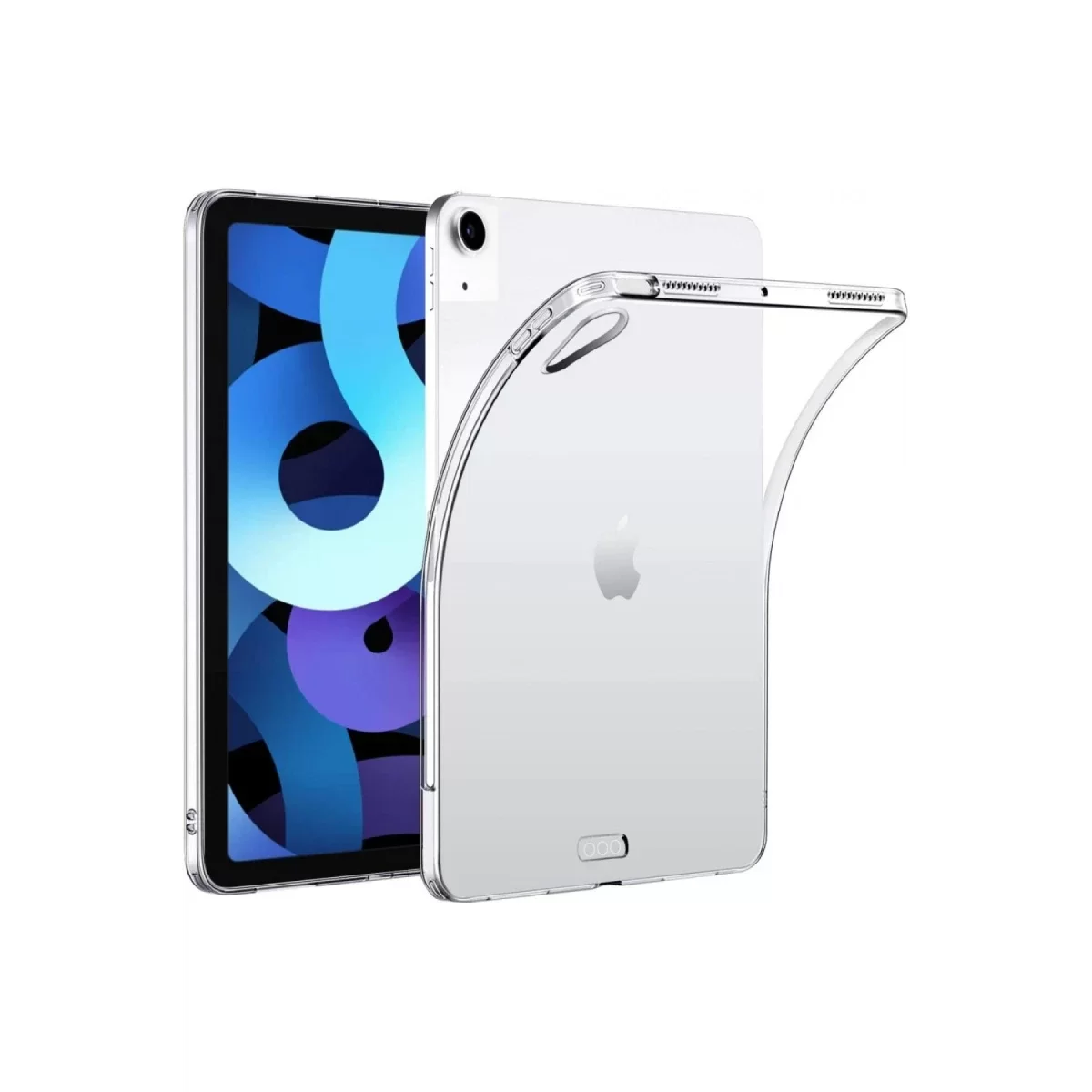 Newface Apple iPad Air 5 (2022) Kılıf Tablet Şeffaf Silikon