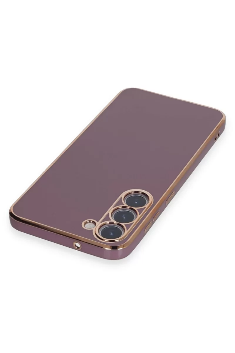 Newface Samsung Galaxy S23 Plus Kılıf Volet Silikon - Mor