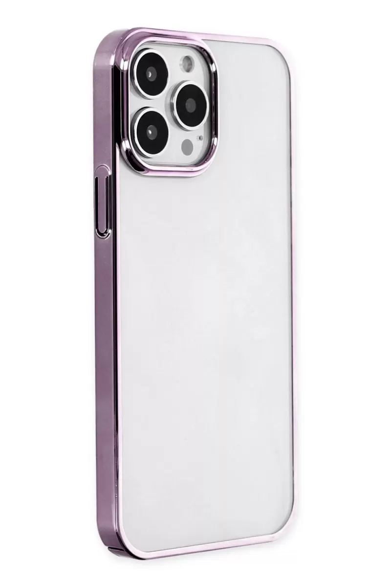 Newface Apple iPhone 14 Pro Kılıf Element Silikon - Lila
