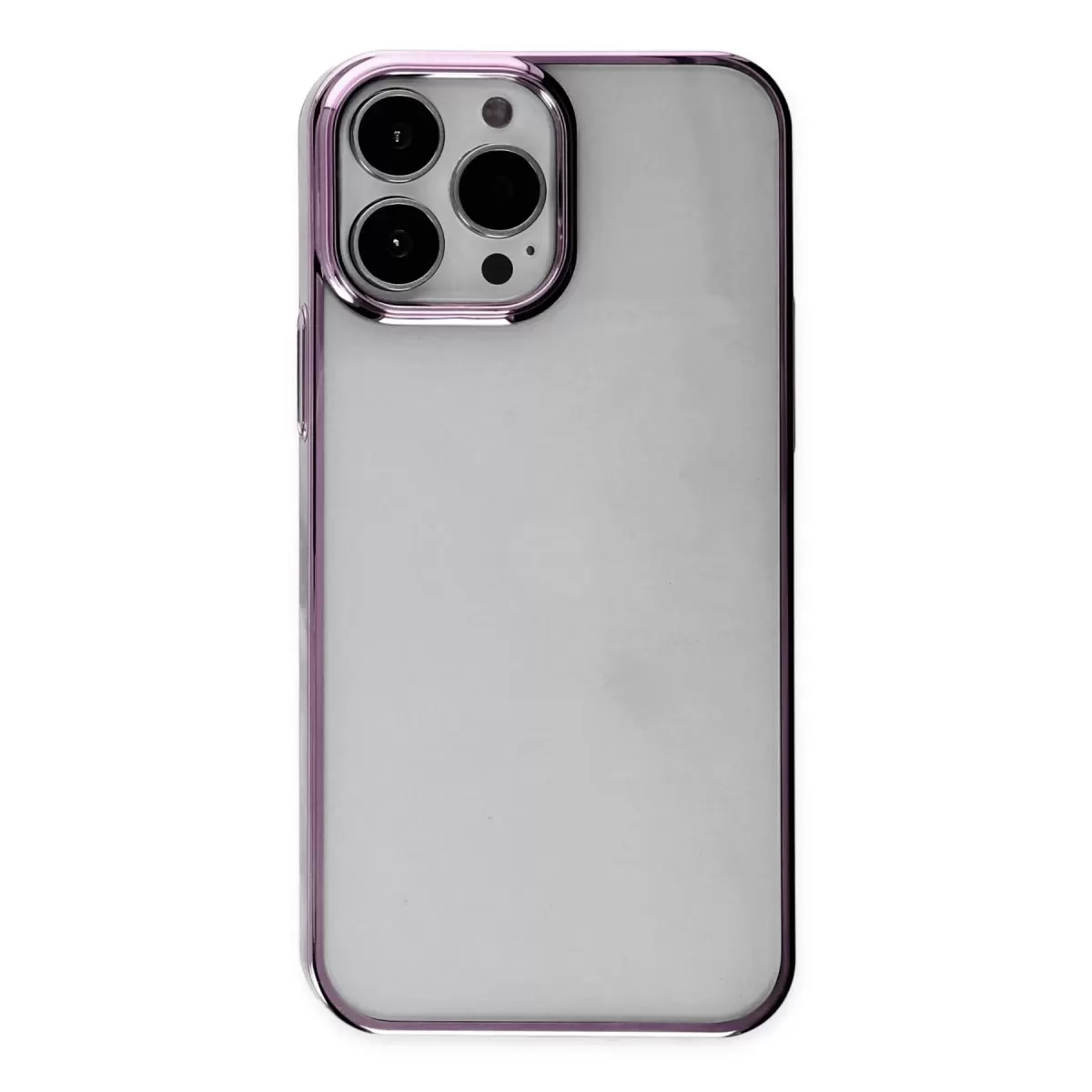 Newface Apple iPhone 14 Pro Kılıf Element Silikon - Lila