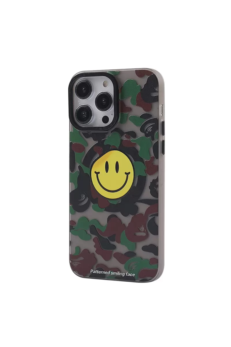 Newface Apple iPhone 14 Pro Kılıf Apollo Magneticsafe Desenli Kapak - Apollo Siyah - 4