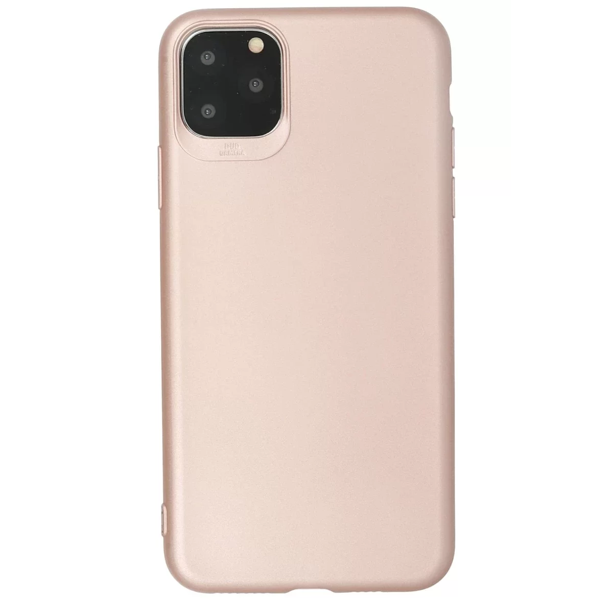 Newface Apple iPhone 11 Pro Max Kılıf First Silikon - Rose Gold