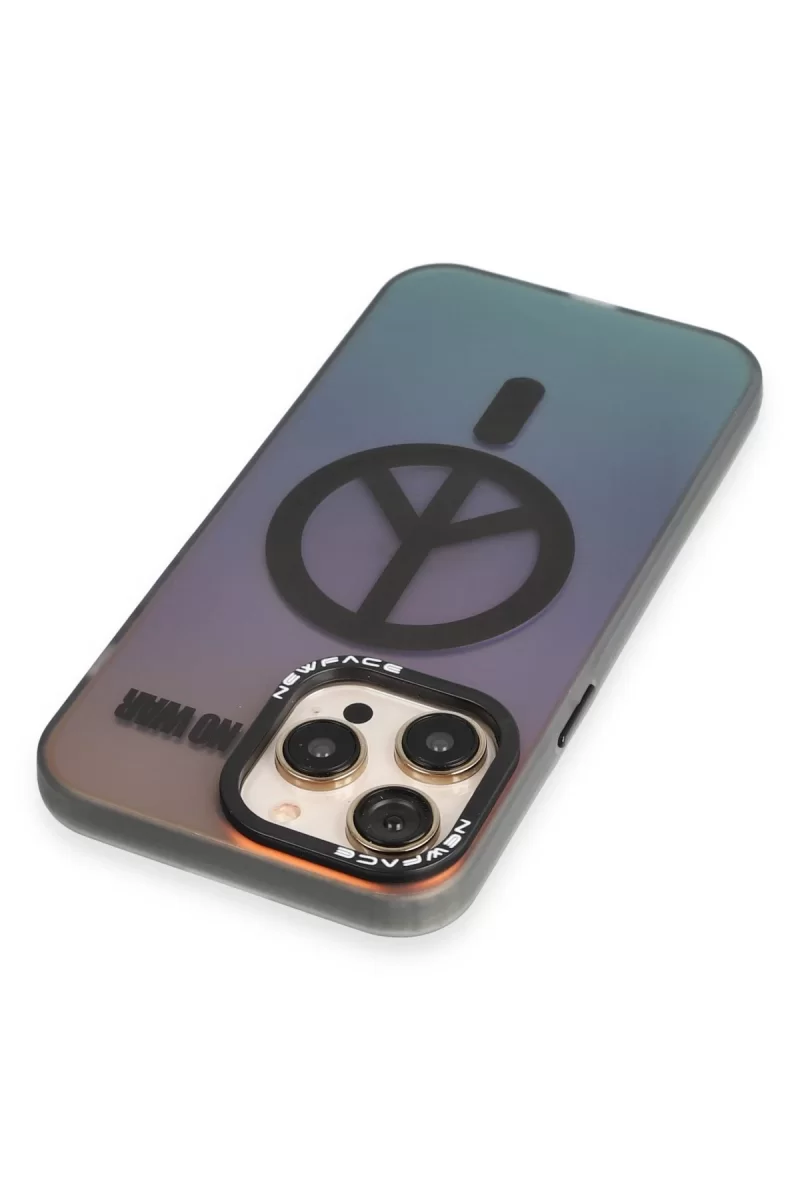 Newface Apple iPhone 13 Pro Max Kılıf Venüs Magneticsafe Desenli Kapak - Venüs - 12