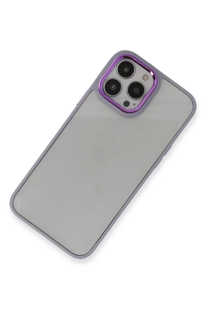 Newface Apple iPhone 13 Pro Kılıf Dora Kapak - Lila