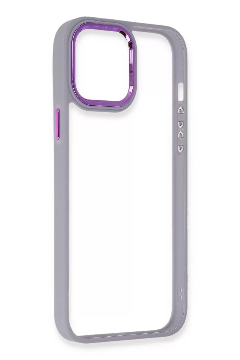Newface Apple iPhone 13 Pro Kılıf Dora Kapak - Lila