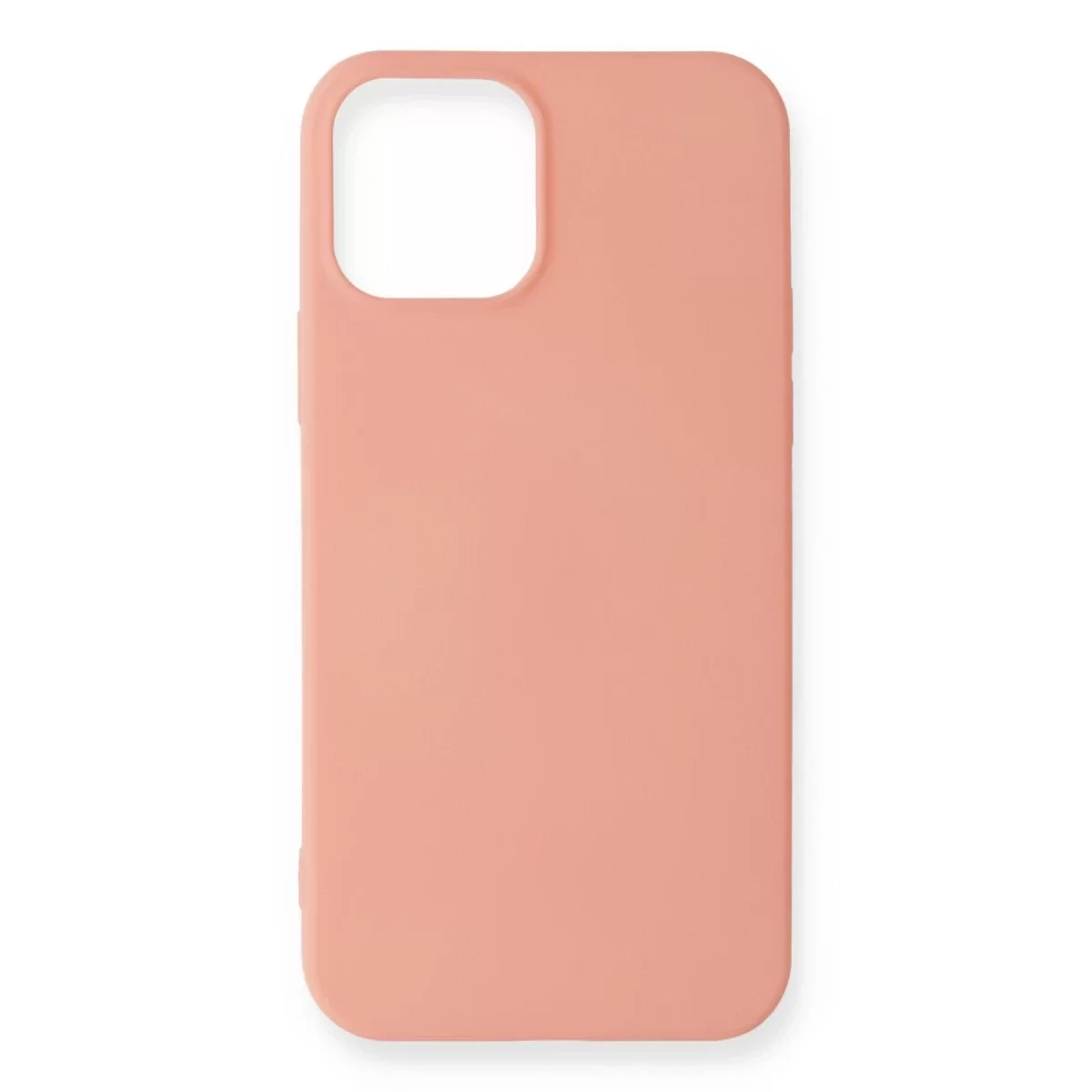 Newface Apple iPhone 12 Mini Kılıf First Silikon - Pudra