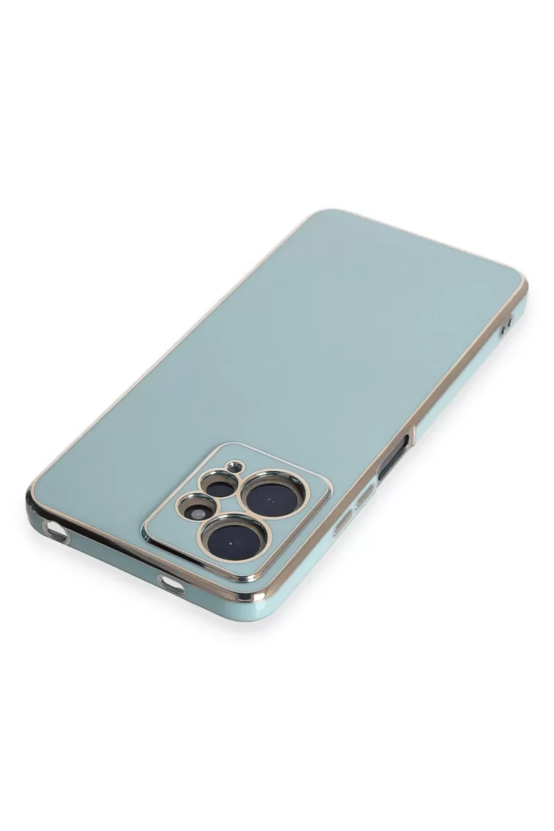 Newface Xiaomi Redmi Note 12 4G Kılıf Volet Silikon - Açık Yeşil