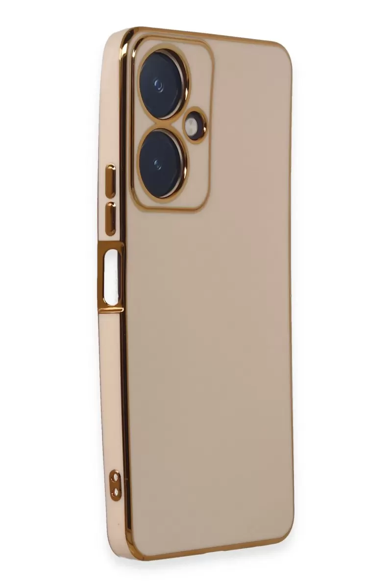Newface Vivo Y27 Kılıf Volet Silikon - Pembe