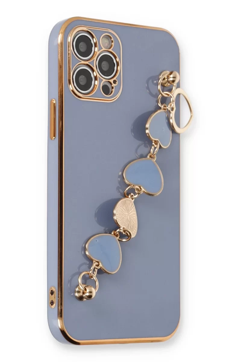Newface Apple iPhone 12 Pro Kılıf Esila Silikon - Gri