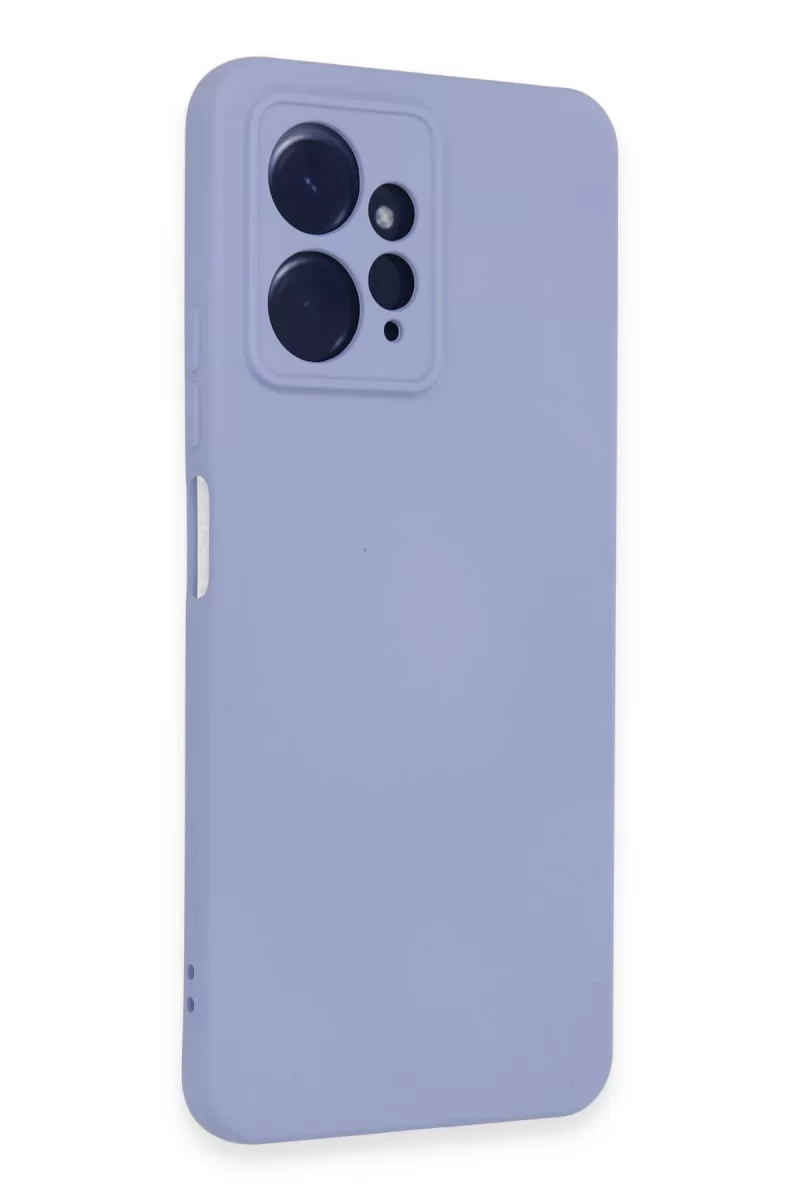 Newface Xiaomi Redmi Note 12 4G Kılıf Nano içi Kadife Silikon - Lila