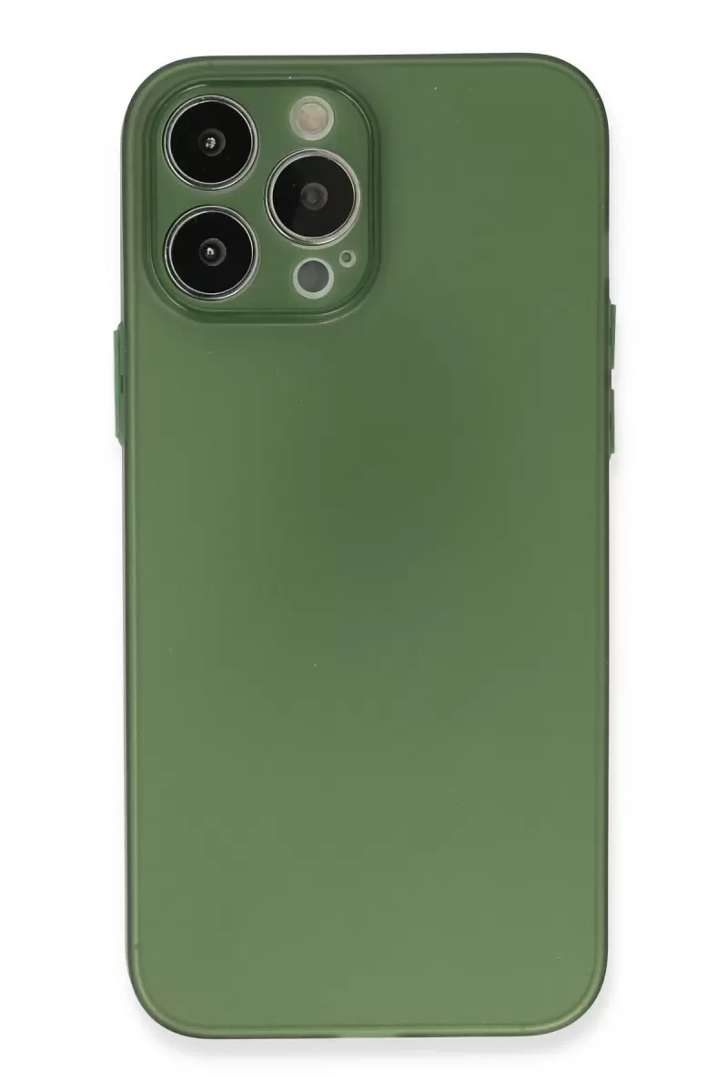 Newface Apple iPhone 13 Pro Kılıf Puma Silikon - Yeşil