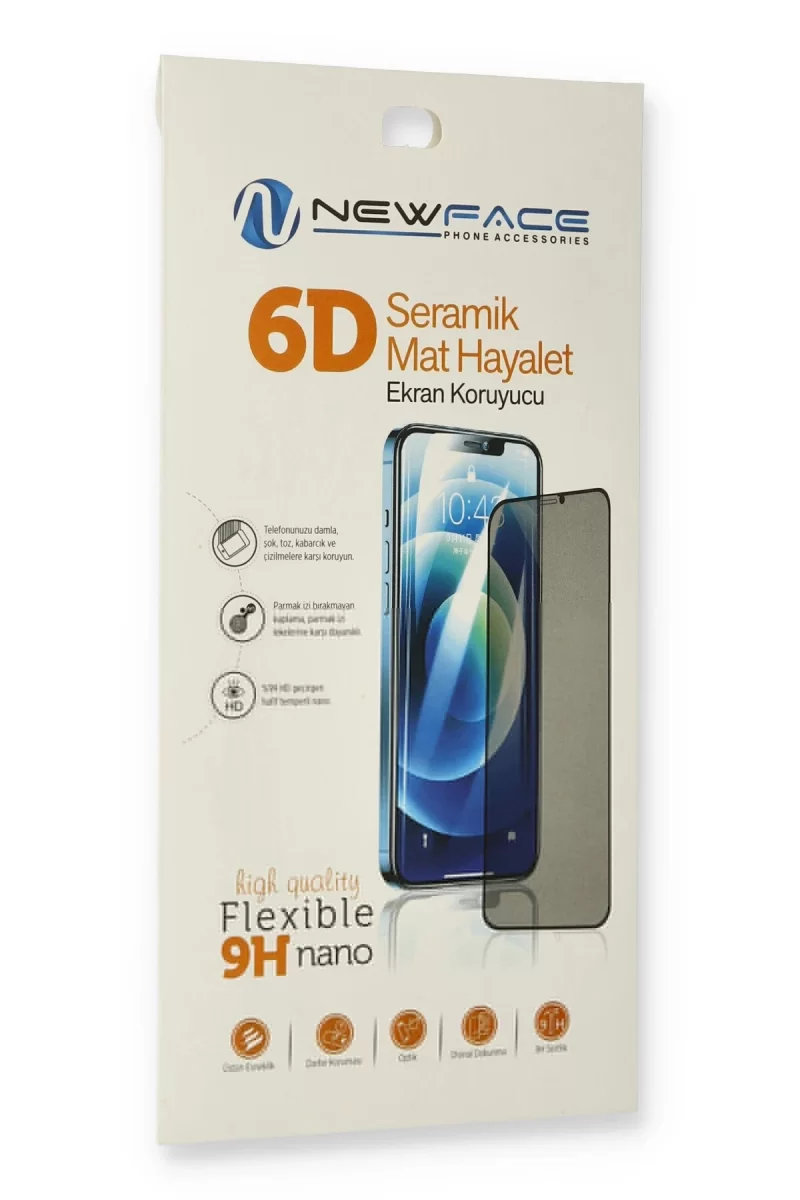 Newface Samsung Galaxy S23 6D Mat Seramik Hayalet Nano Ekran Koruyucu