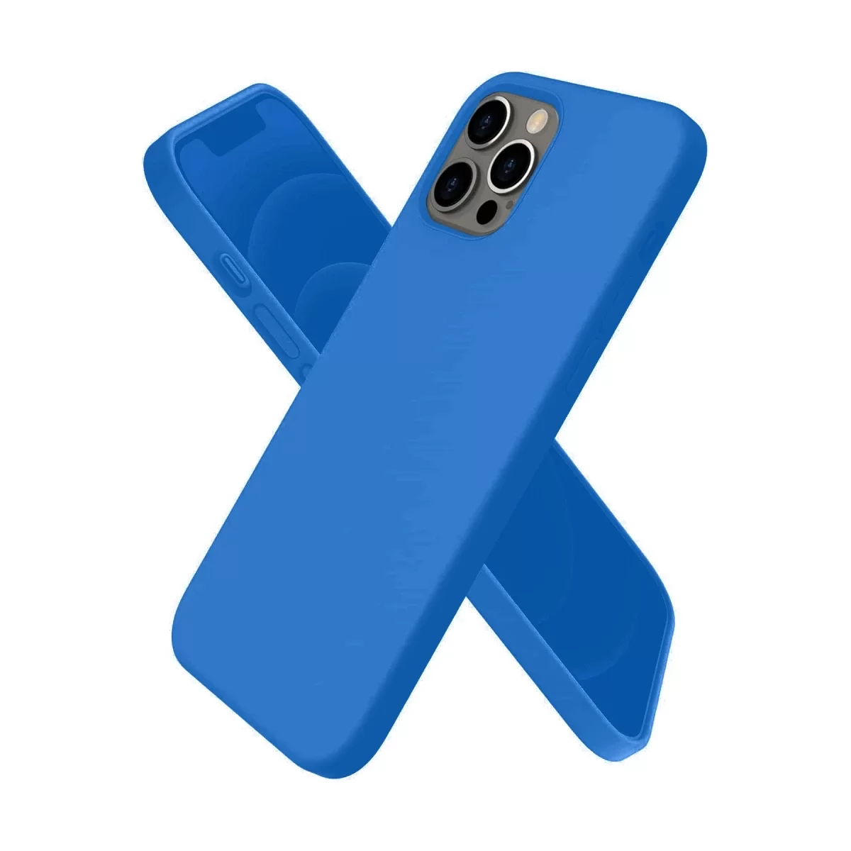 Newface Apple iPhone 12 Pro Kılıf First Silikon - Mavi