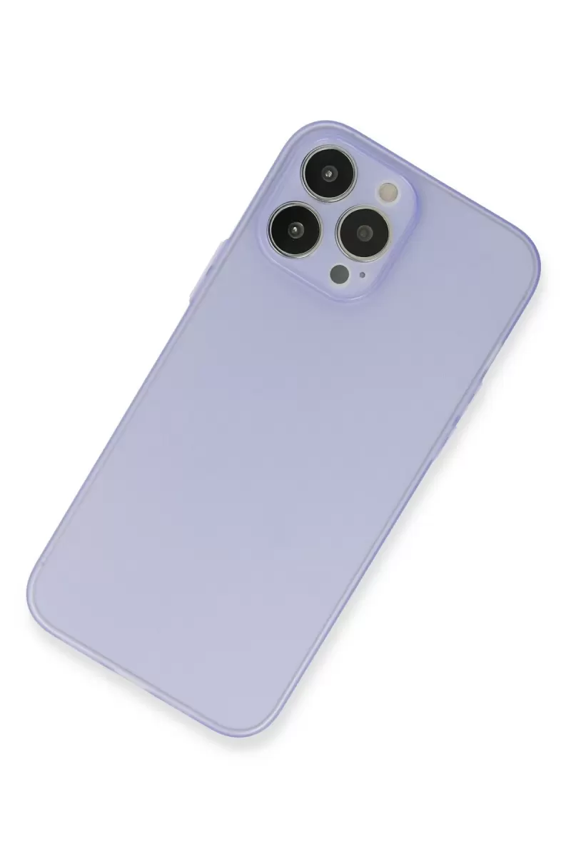 Newface Apple iPhone 13 Pro Kılıf Puma Silikon - Mor