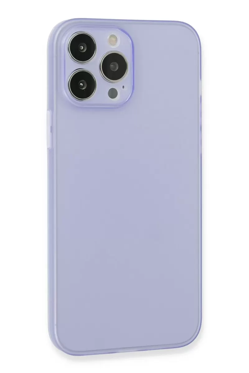 Newface Apple iPhone 13 Pro Kılıf Puma Silikon - Mor