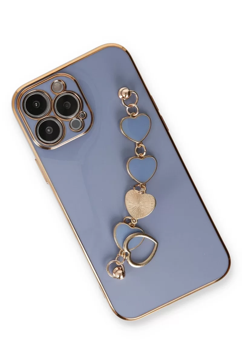 Newface Apple iPhone 13 Pro Kılıf Esila Silikon - Gri