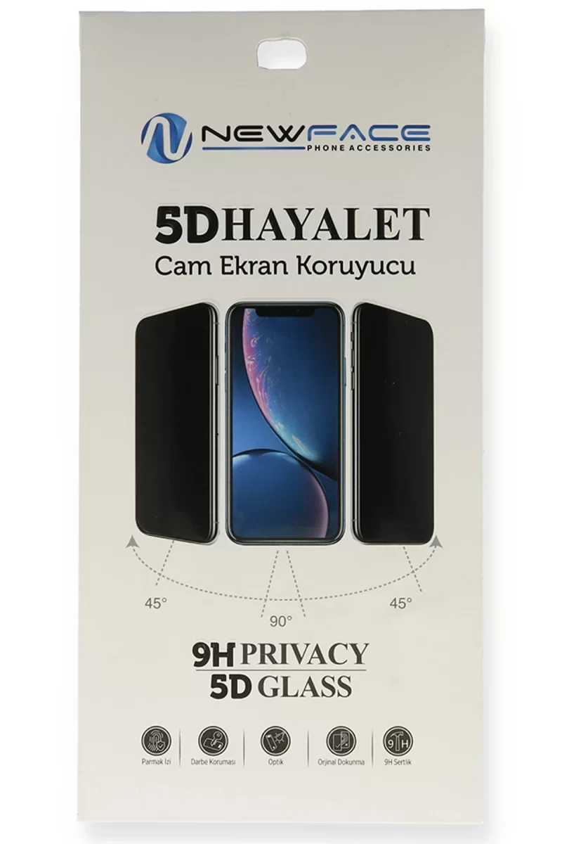 Newface Samsung Galaxy S23 Plus 5D Hayalet Cam Ekran Koruyucu