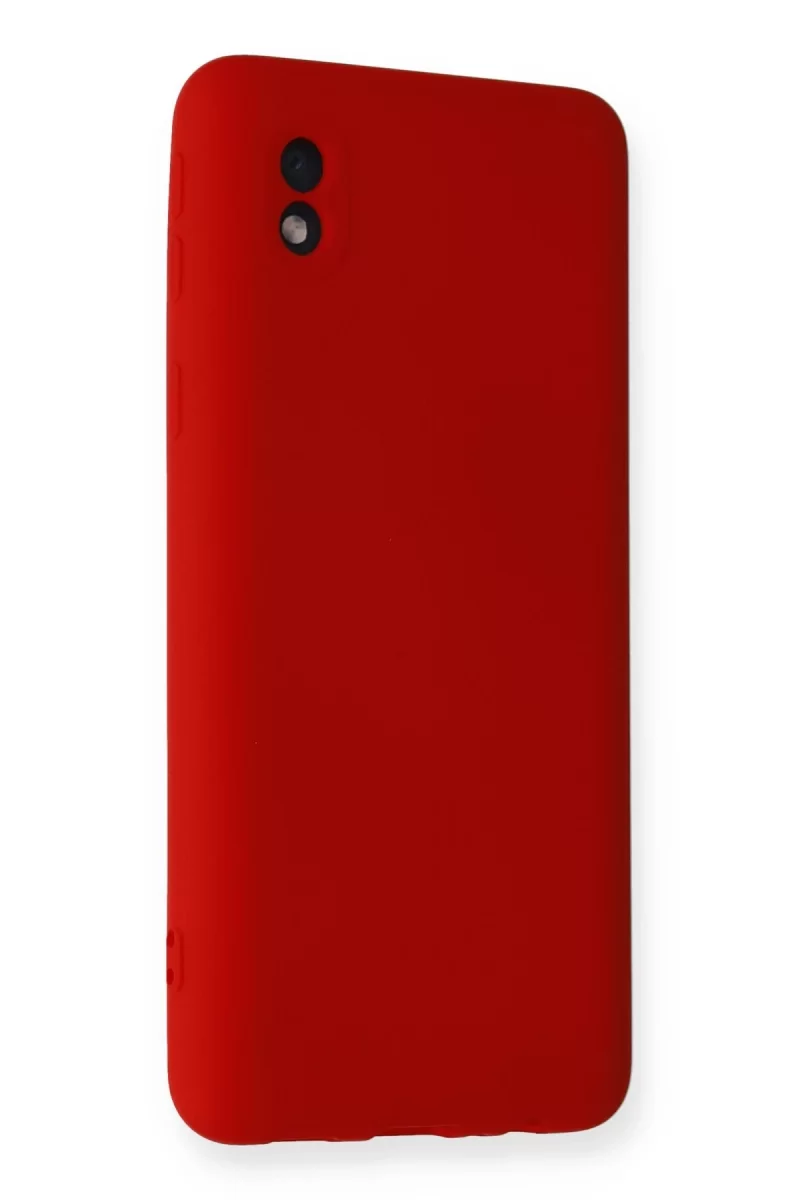 Newface Samsung Galaxy A01 Core Kılıf Nano içi Kadife Silikon - Kırmızı