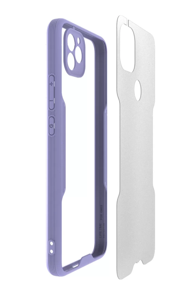 Newface General Mobile GM 22 Kılıf Platin Silikon - Sarı