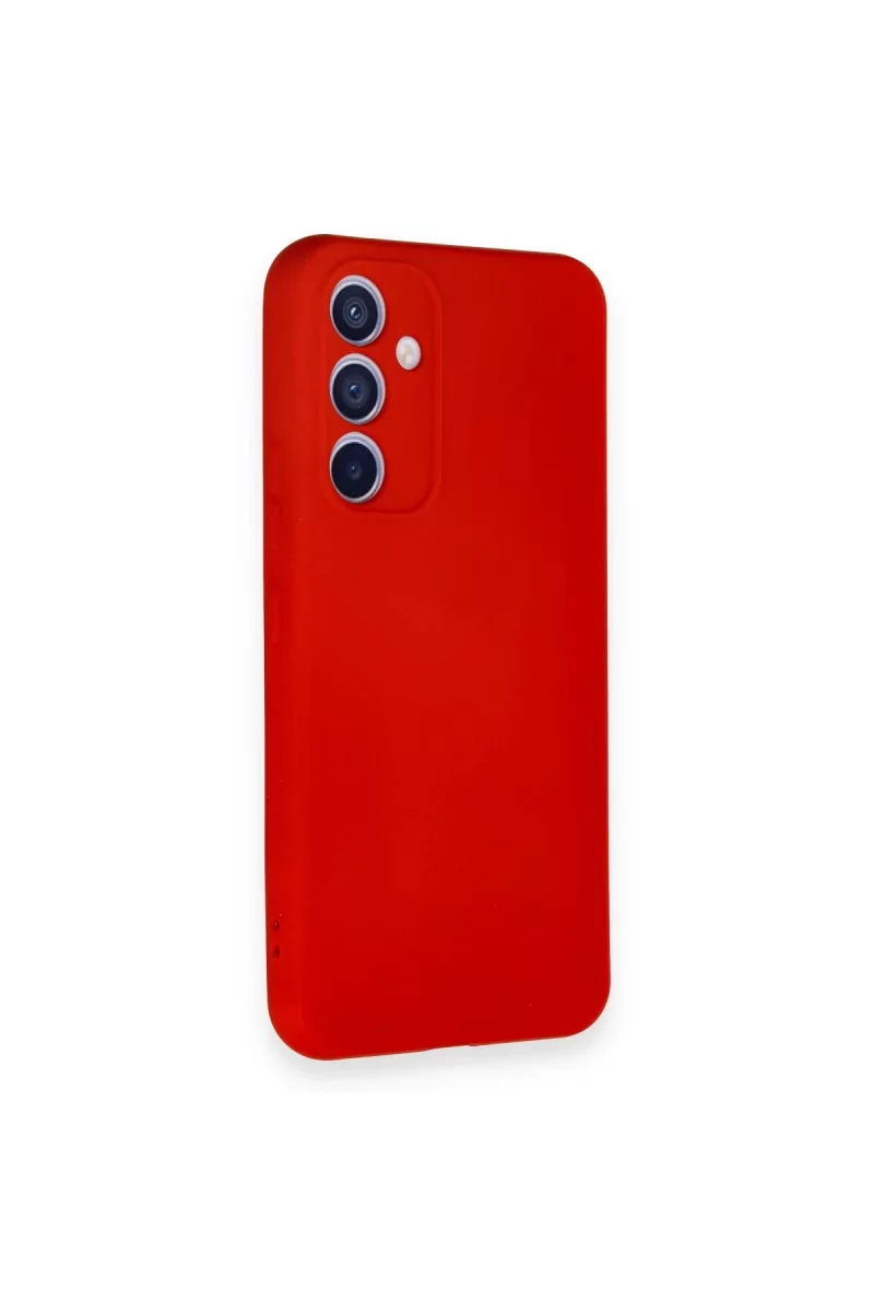 Newface Samsung Galaxy A54 5G Kılıf Nano içi Kadife Silikon - Kırmızı
