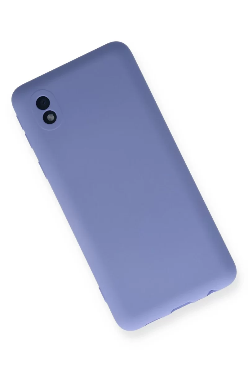 Newface Samsung Galaxy A01 Core Kılıf Nano içi Kadife Silikon - Lila