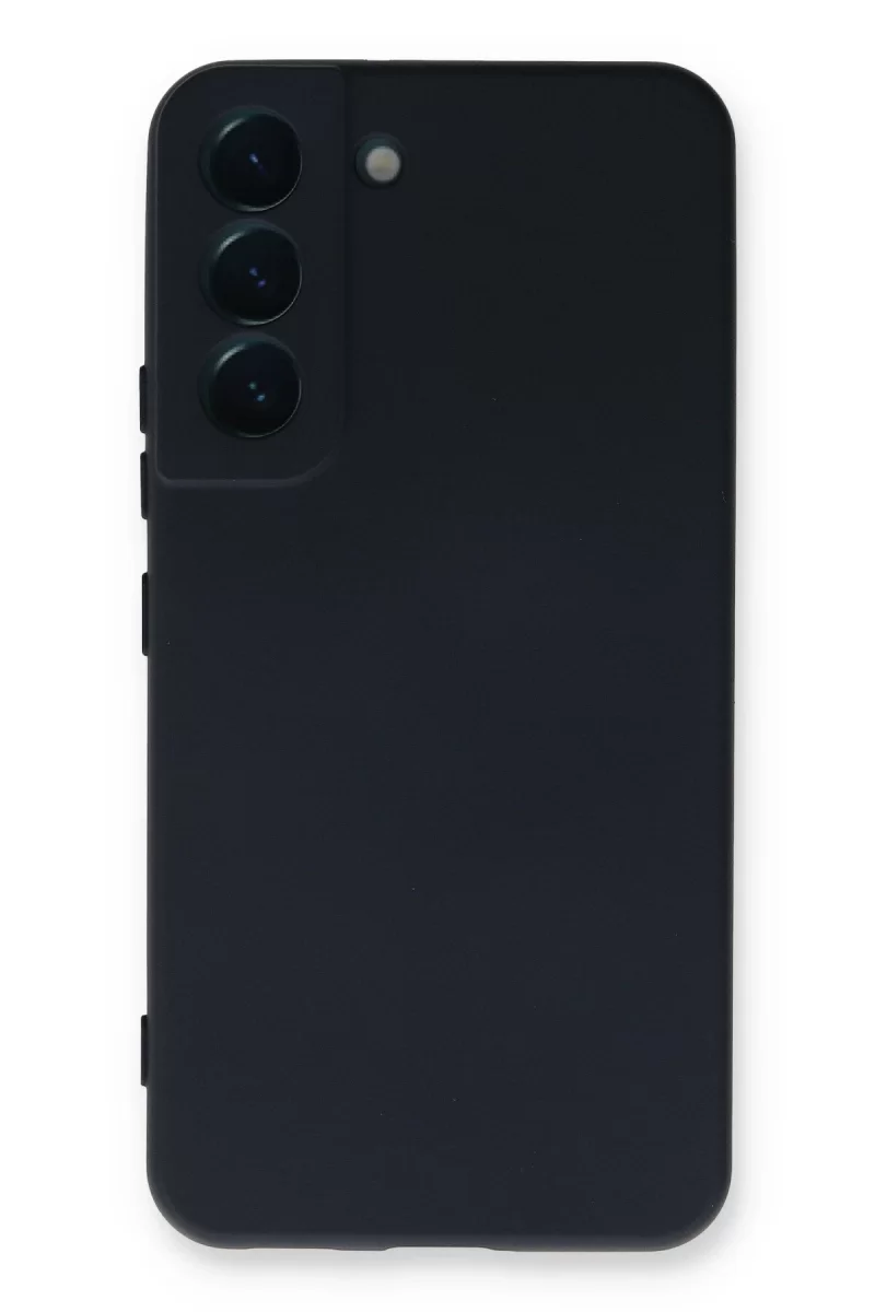 Newface Samsung Galaxy S22 Plus Kılıf Nano içi Kadife Silikon - Lacivert