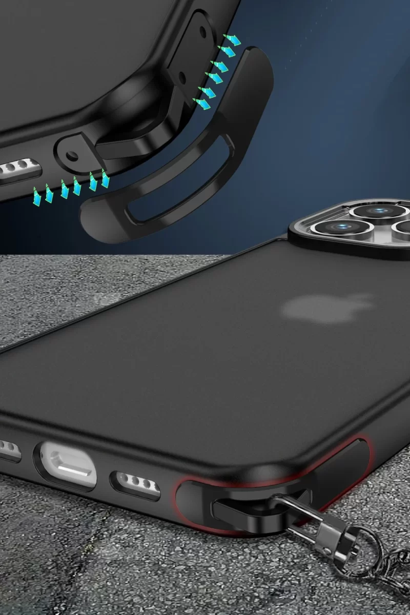 Newface Apple iPhone 14 Pro Kılıf Elegant Kapak - Derin Mor