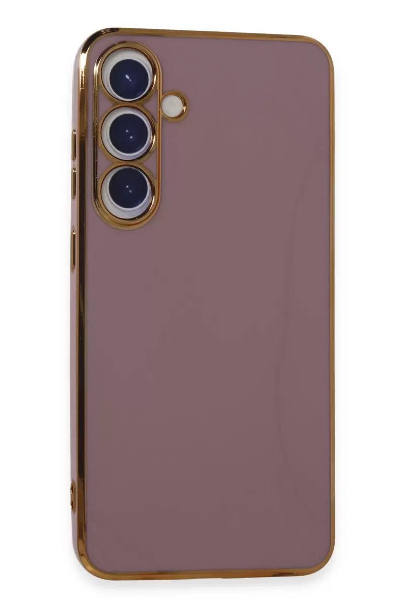 Newface Samsung Galaxy S24 Plus Kılıf Volet Silikon - Mor