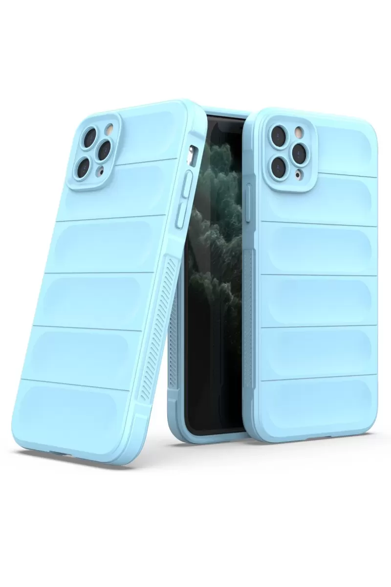 Newface Apple iPhone 11 Pro Kılıf Optimum Silikon - Sky Blue