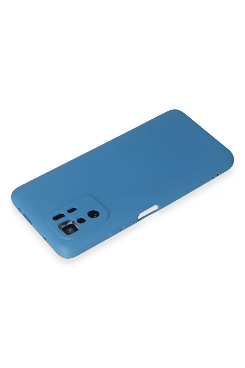 Newface Xiaomi Poco X3 GT Kılıf Nano içi Kadife Silikon - Mavi